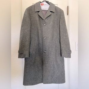 40r Kynoch Scottish Grey Overcoat